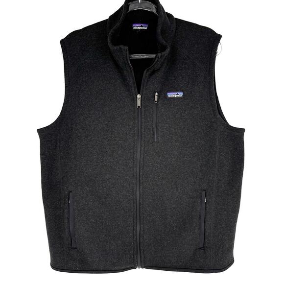 Patagonia Other - Patagonia Mens Better Sweater Full Zip Vest Black Size XL